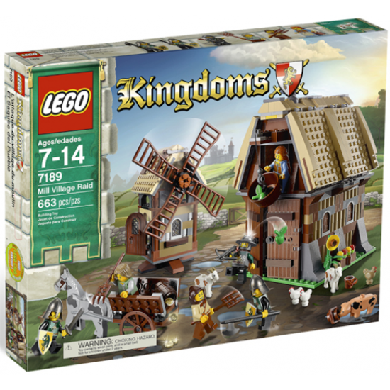 LEGO CASTLE Kingdoms Mill Village Raid 2011
